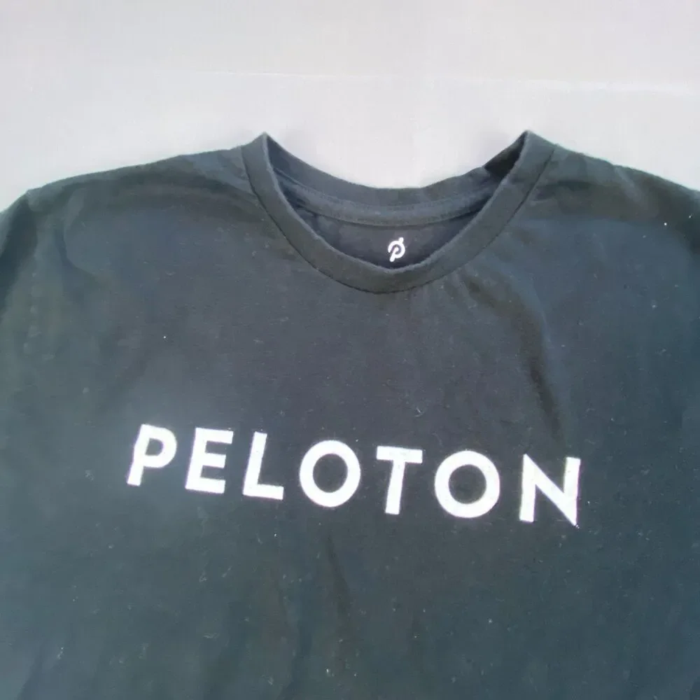 Peloton Century 100 Ride Club T Shirt Adult XS Black Short Sleeve Graphic Tee